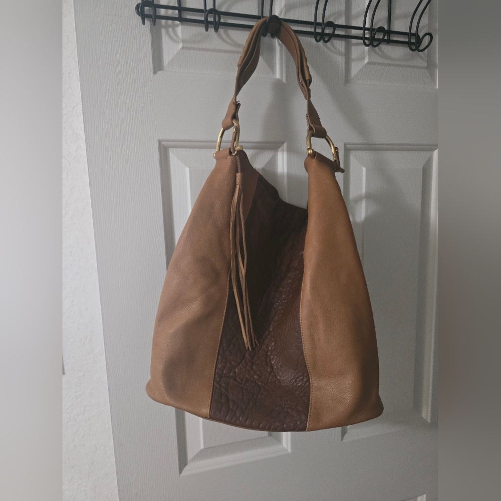 Kelsi Dagger Shouler Bucket Bag Leather